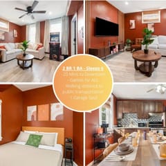 Comfy 2 Bedroom - Games - Garage - Sleeps 6