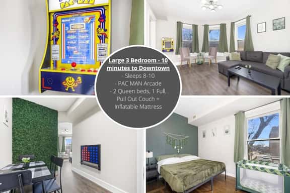 PacMan Arcade Getaway • Near Downtown • Sleeps 10 - Image 1