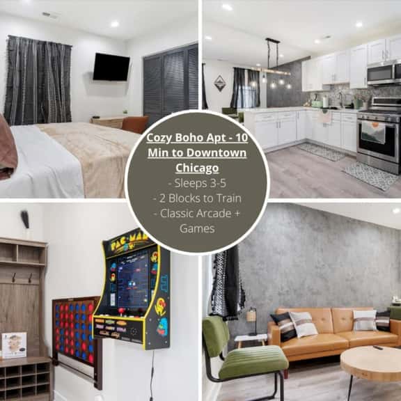 Stylish Cozy Boho • 10 Min to Downtown • Sleeps 5 - Image 1