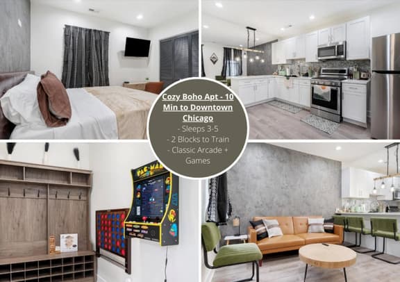 Stylish Cozy Boho • 10 Min to Downtown • Sleeps 5 - Image 1