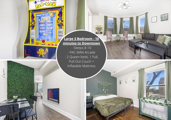 PacMan Arcade Getaway • Near Downtown • Sleeps 10 - Image 1